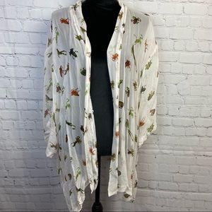 Vintage Banjara Kimono 100% Silk Frog Kimono
